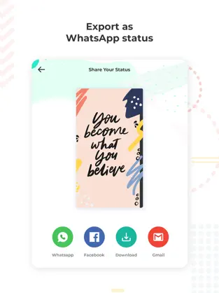 Imágen 4 Status maker for Whatsapp iphone