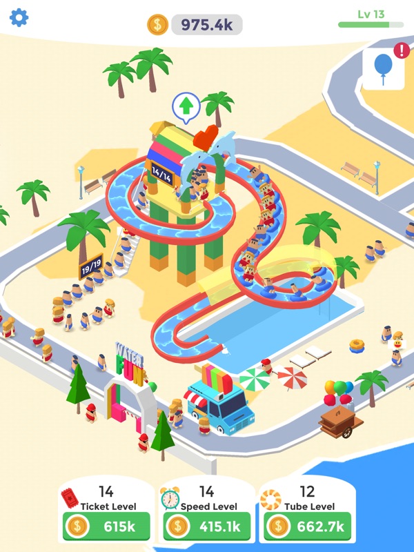 Idle AquaPark screenshot 8