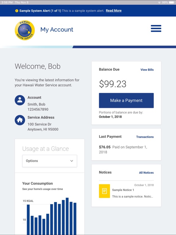 Screenshot #4 pour Hawaii Water Service