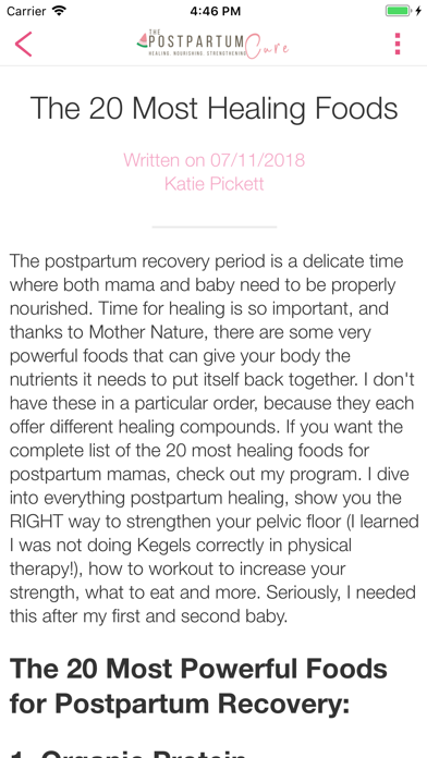 The Postpartum Cure screenshot 4