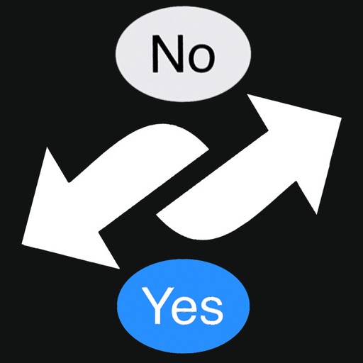 NO YES Reverse Stickers icon