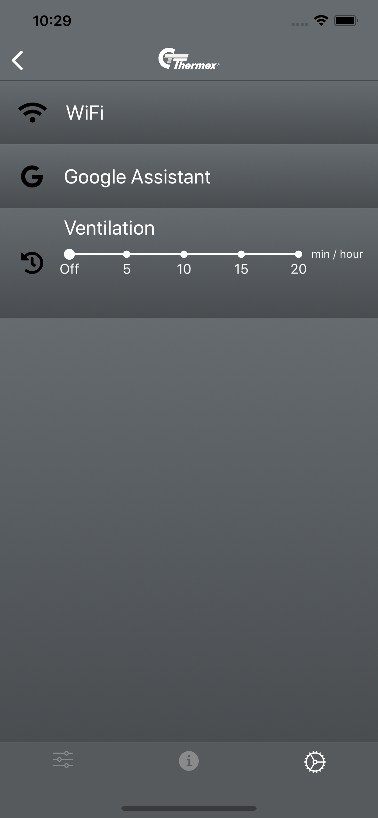 Thermex Remote