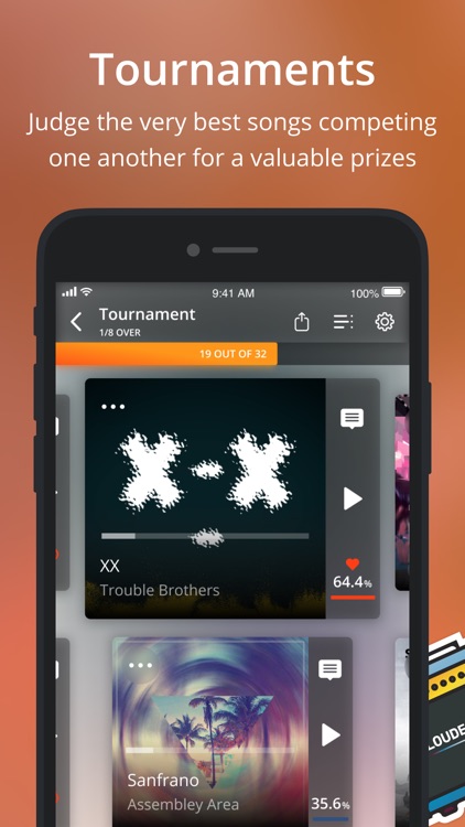 Louder.me - new music app screenshot-3