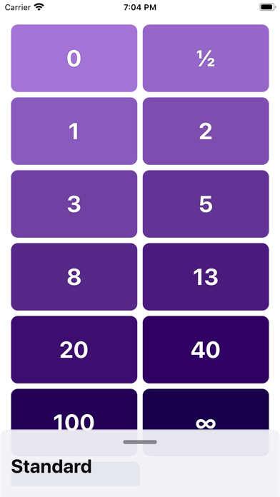 Screenshot #1 pour Reckon - Planning Poker