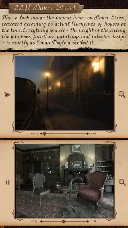 SHERLOCK MOVIEBOOK screenshot 3 of 5