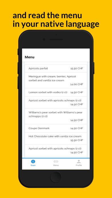 ScreenFoody app screenshot 2