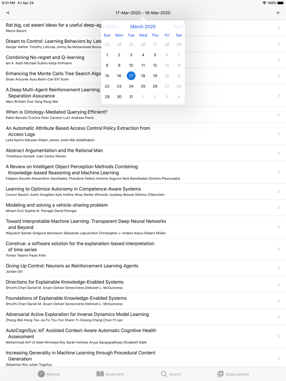 Screenshot #6 pour Read arXiv