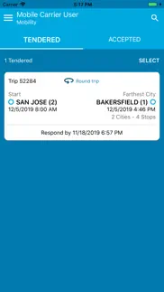 transportation mobile user iphone screenshot 3