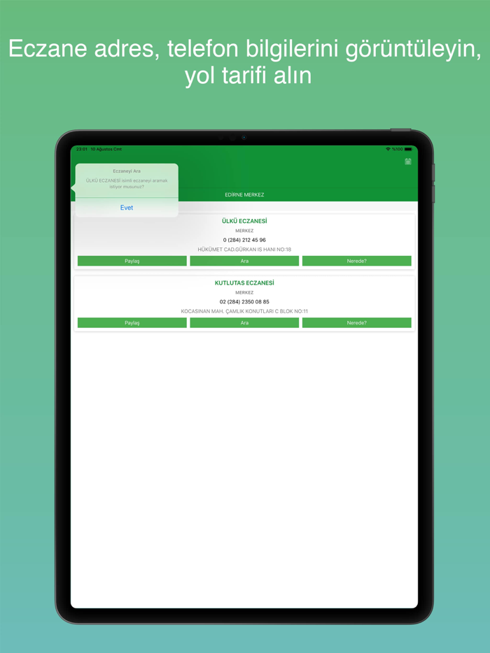 Edirne Nöbetçi Eczaneler