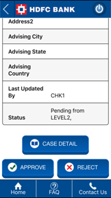 HDFC Bank Trade Finance screenshot