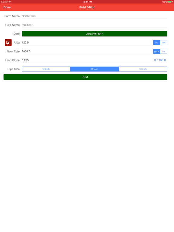 Screenshot #5 pour Rice Irrigation