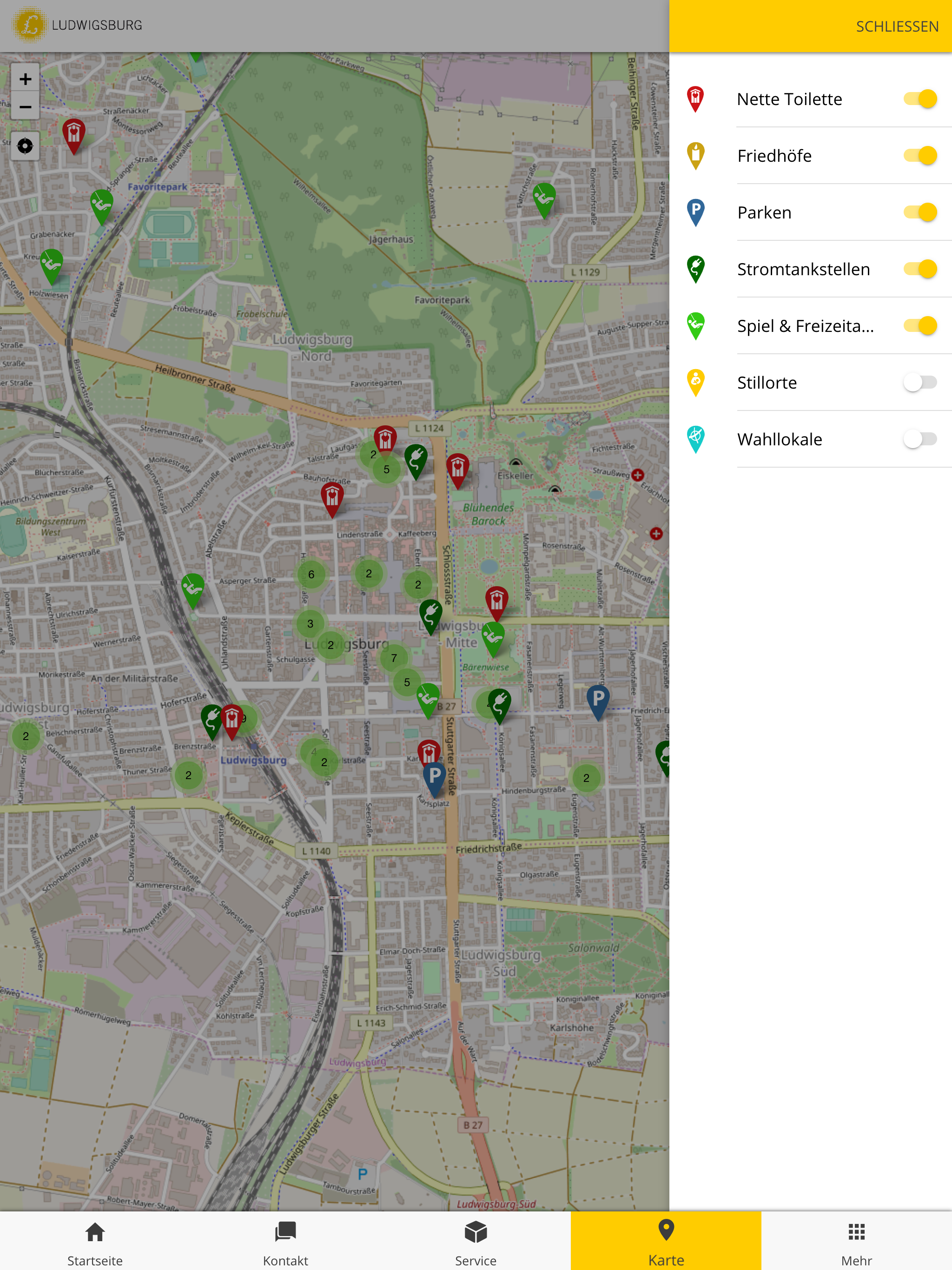 Ludwigsburger Bürger-App screenshot 11