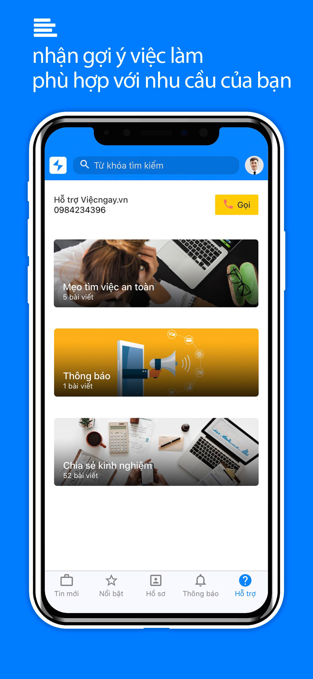 Viecngay - Việc làm phổ thông screenshot 3