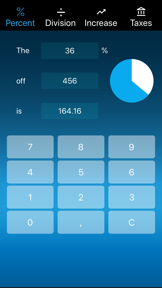 Percent Calculator easy screenshot