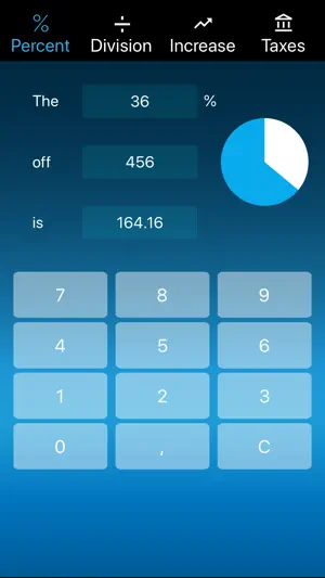 Percent Calculator easy screenshot 1