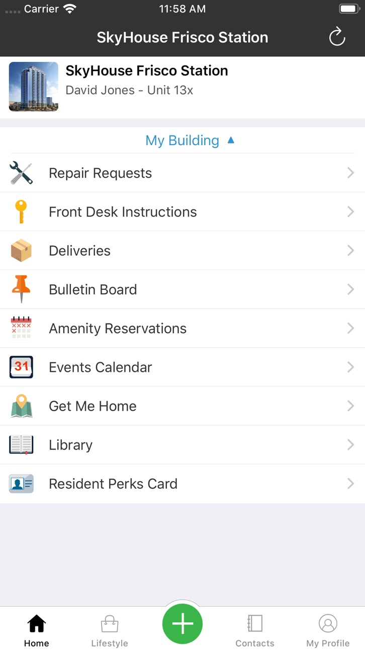 iPhone screenshot