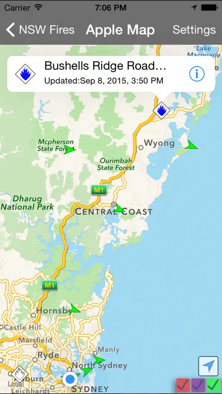 NSW Fires screenshot 1 of 5