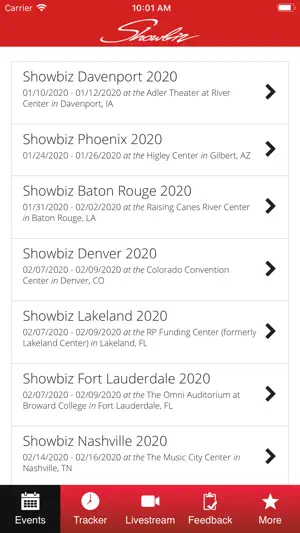 Showbiz screenshot 1
