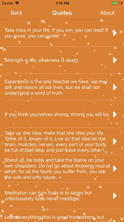 Swami Vivekananda Quotes App screenshot-3