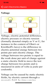 Learn Electronics Basics screenshot