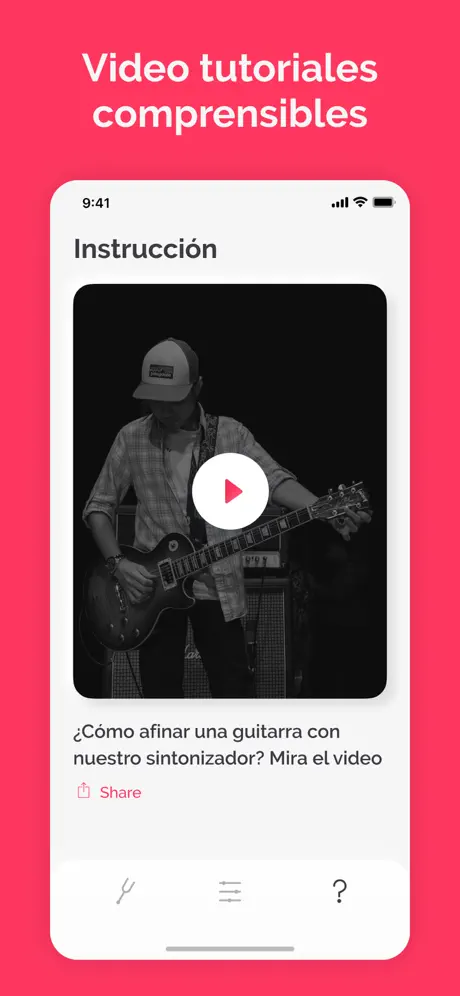 Afinador PRO: guitarra,ukulele