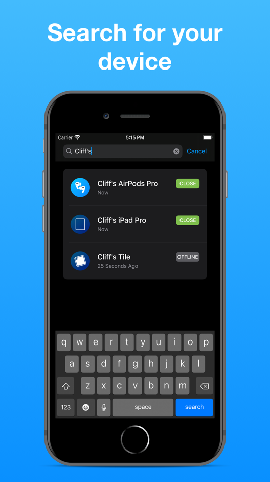 #5. Find My Bluetooth Device (iOS) By: On Hand Apps
