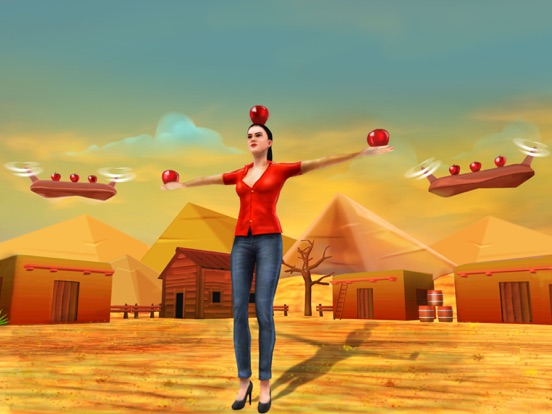 Screenshot #4 for Apple Shooter Girl: 3D Archery