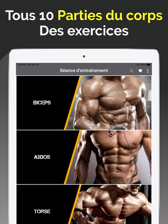 Screenshot #5 pour Pro Gym Workout Trainer