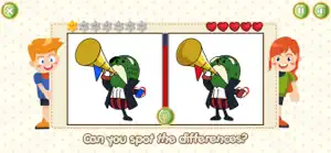 Find Differences Cute Cartoon screenshot #2 for iPhone