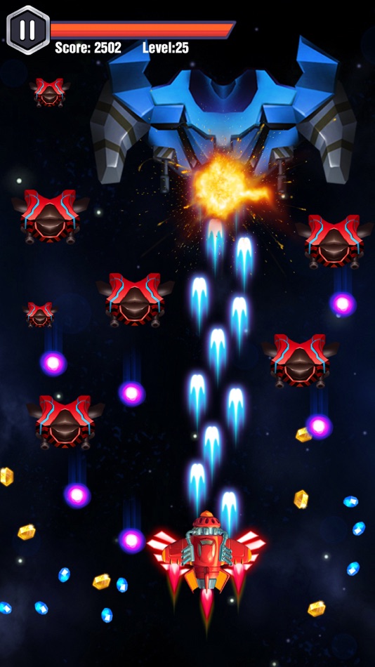 #5. Galaxy Shooter - Space Attack (iOS) 由: Quang Bui
