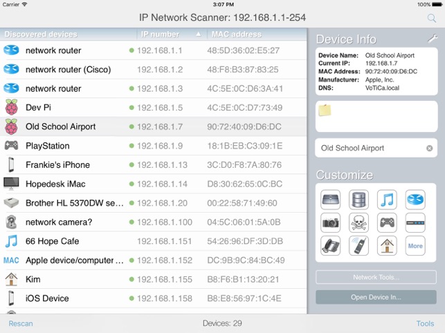 IP Network Scanner Lite su App Store