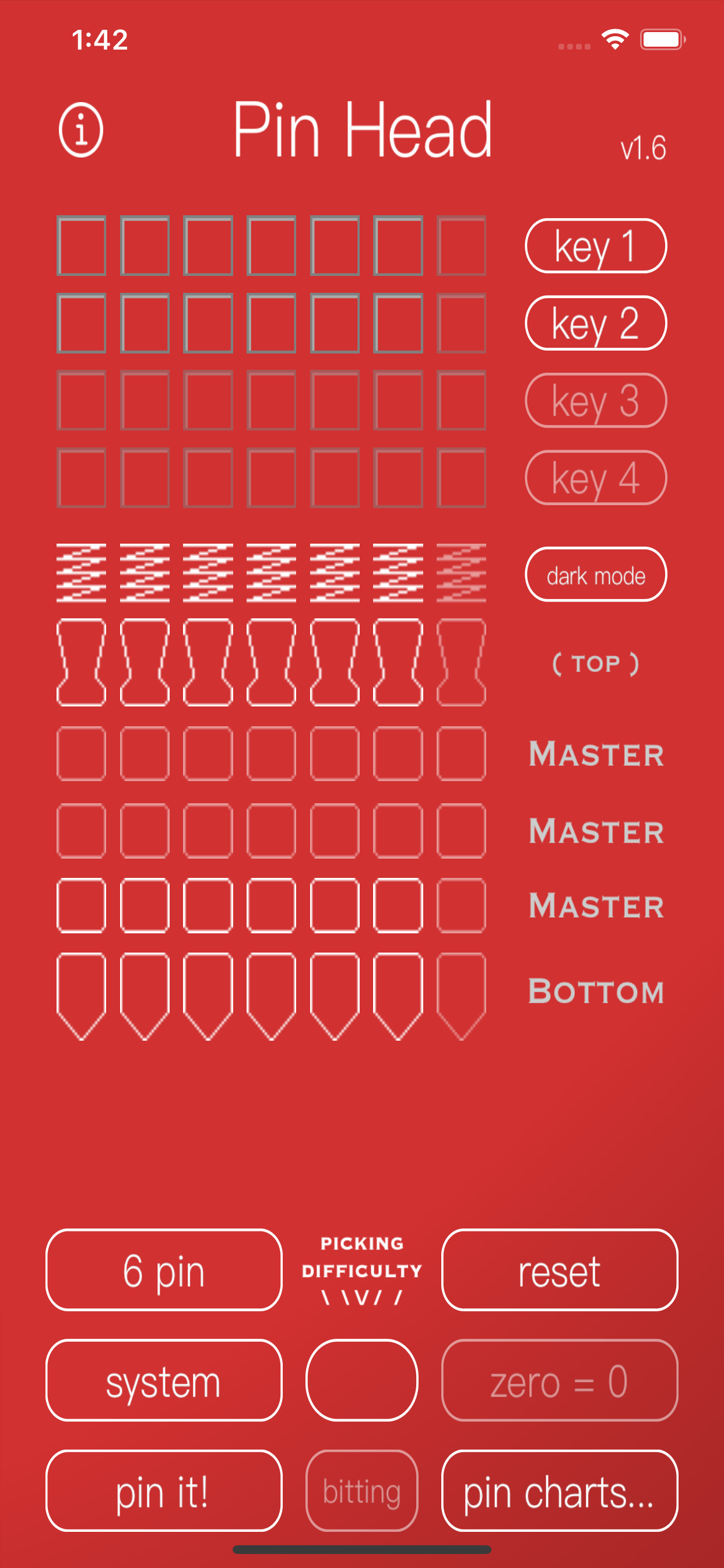Pin Head - Lock Cylinder Calc