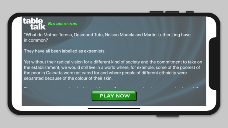 Table Talk for Forces