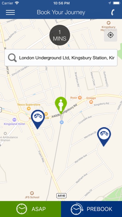 Minicabs.co.uk Screenshot 3 - AppWisp.com Minicabs.co.uk Screenshot 3 - AppWisp.com