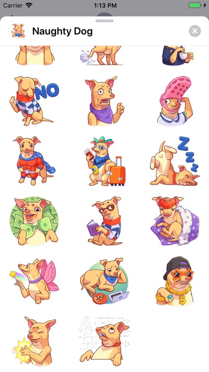 Naughty Dog Sticker Pack
