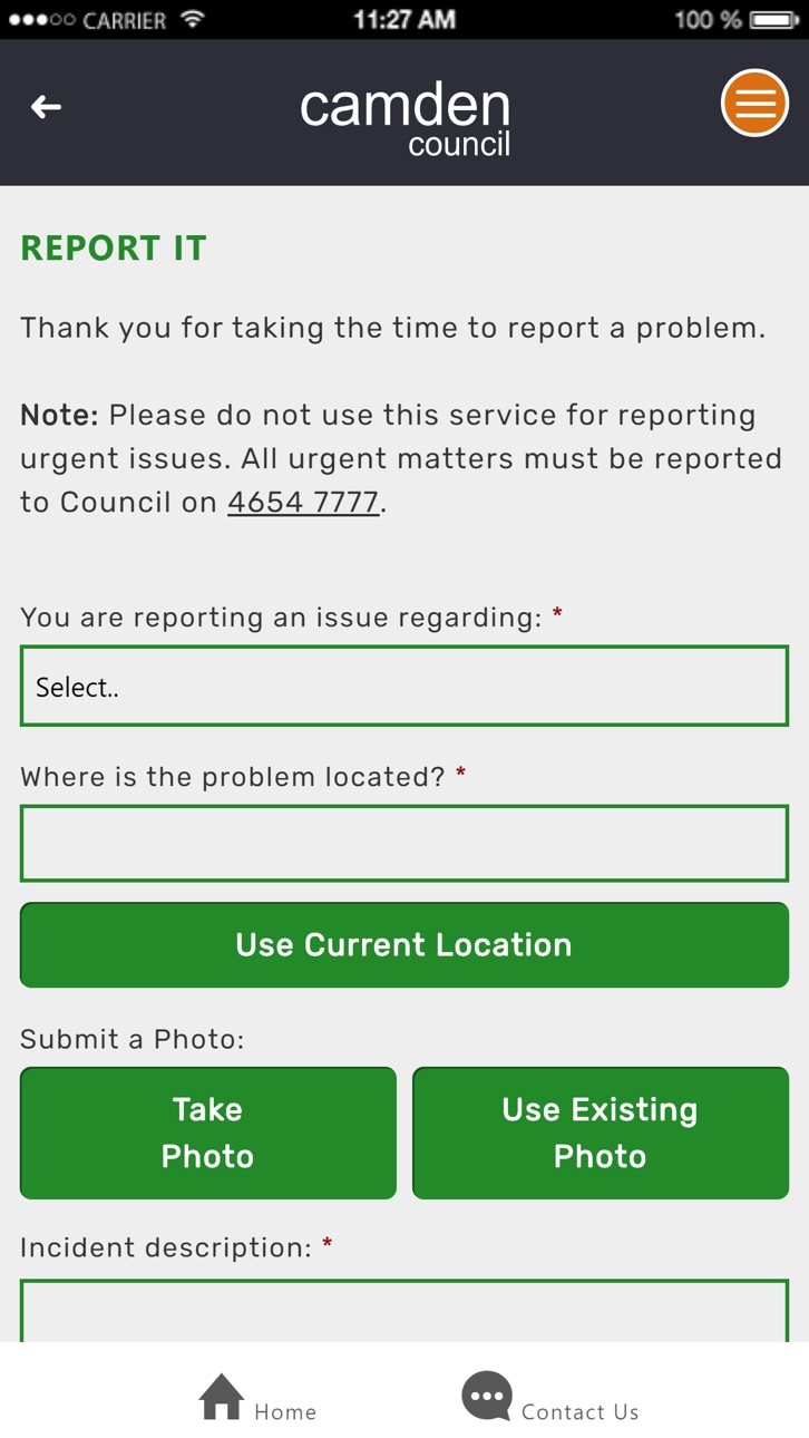 iPhone screenshot