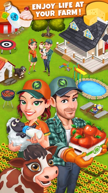 Farm Day village Offline Games
