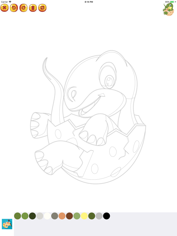 Fun Coloring Pages for Kids iPad screenshot 7 - Education app