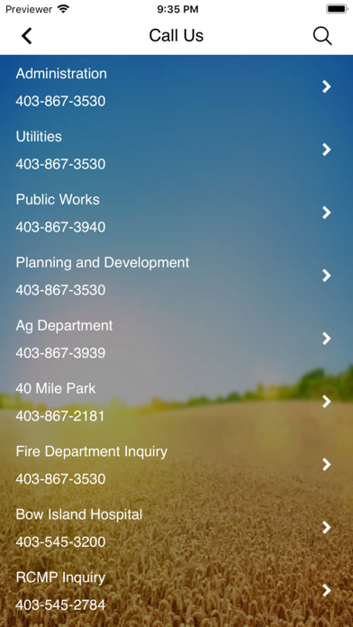 Forty Mile County App screenshot 3