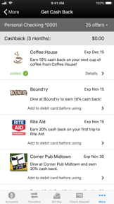 Mechanics Bank Mobile Banking screenshot