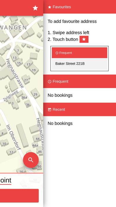 Screenshot #2 pour Swiss Taxi Plus
