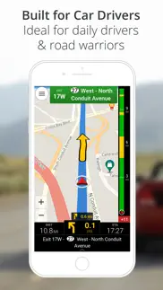 copilot gps navigation iphone screenshot 1