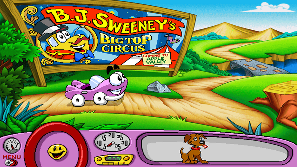 #1. Putt-Putt Joins The Circus (iOS) 由: Humongous Entertainment