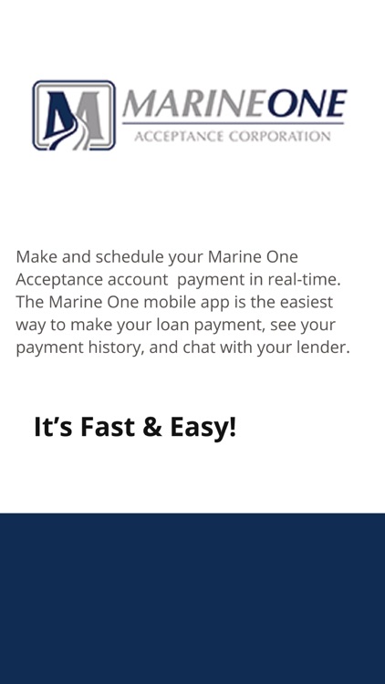 MARINE ONE ACCEPTANCE