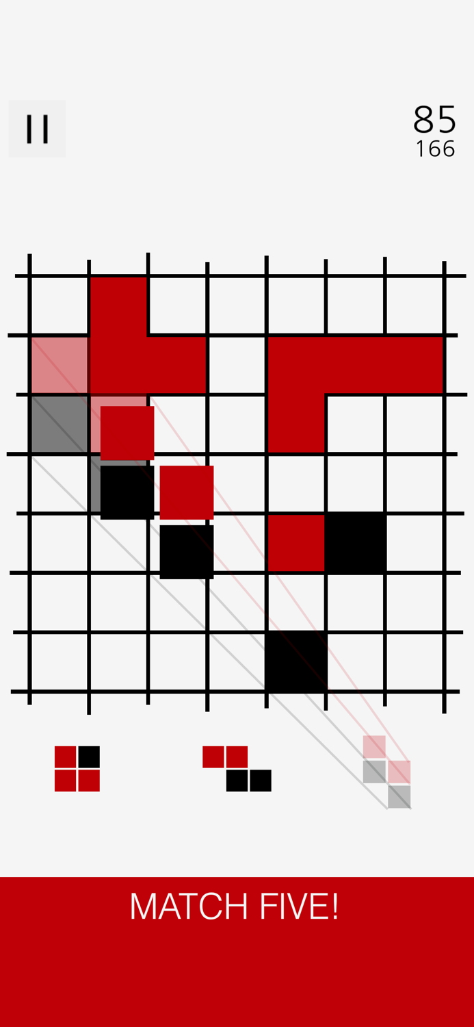 Match Five Connect Color