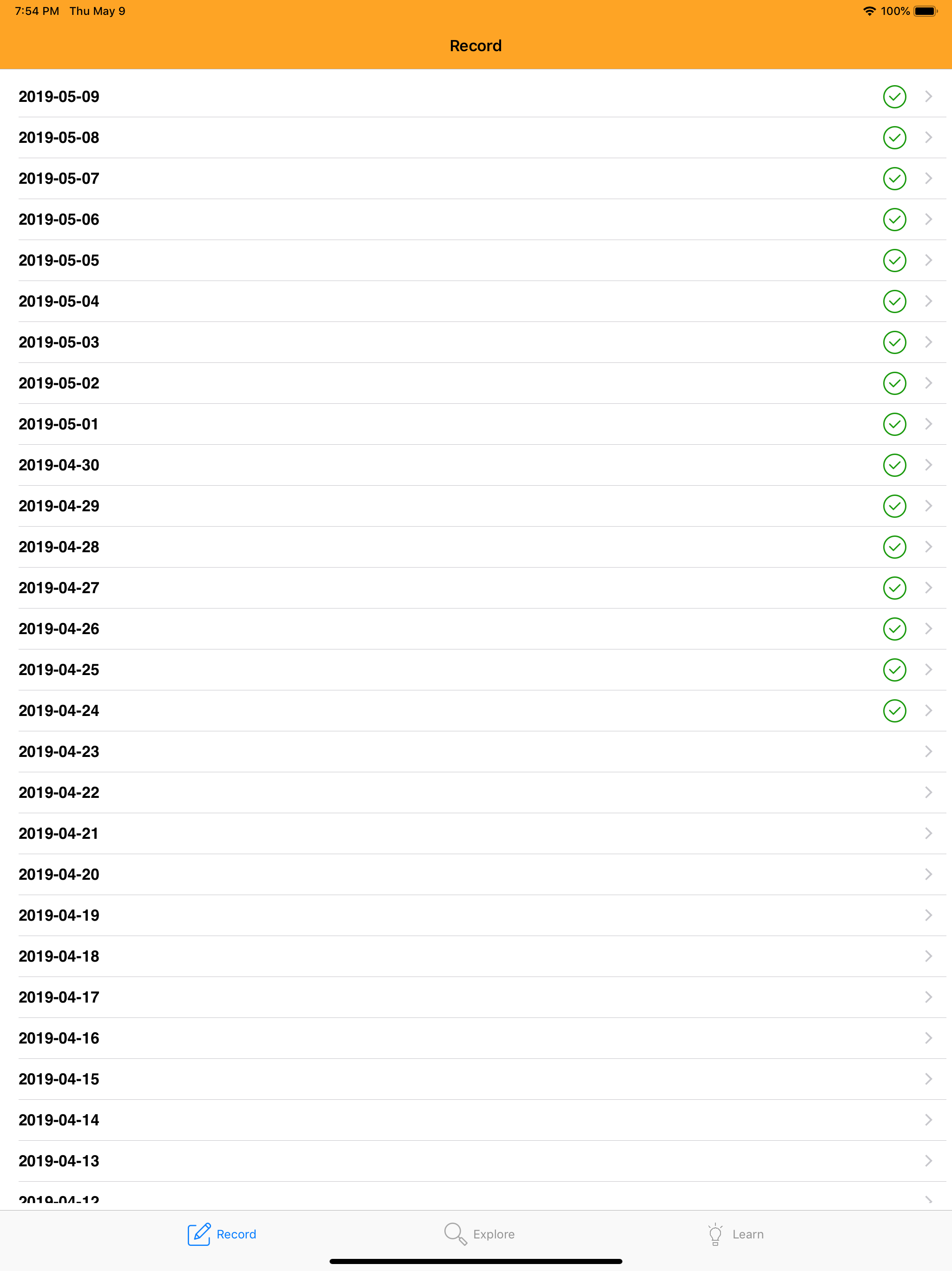 My Data Tracker