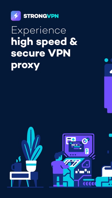 Screenshot #1 pour StrongVPN - A Secure VPN Proxy