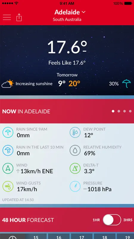 Elders Weather App screenshot 2 of 5