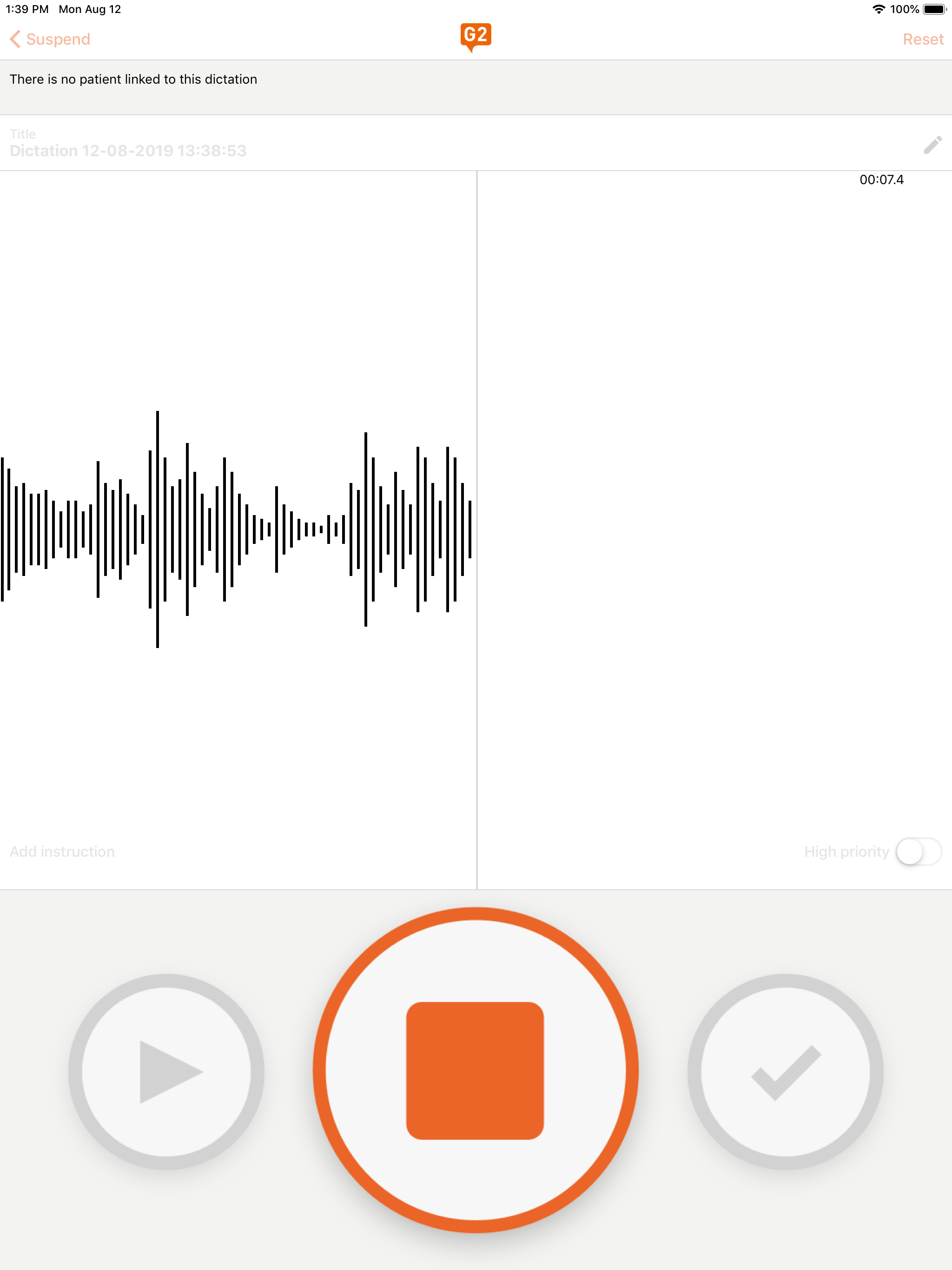 G2 Mobile – Digital Dictation screenshot 6