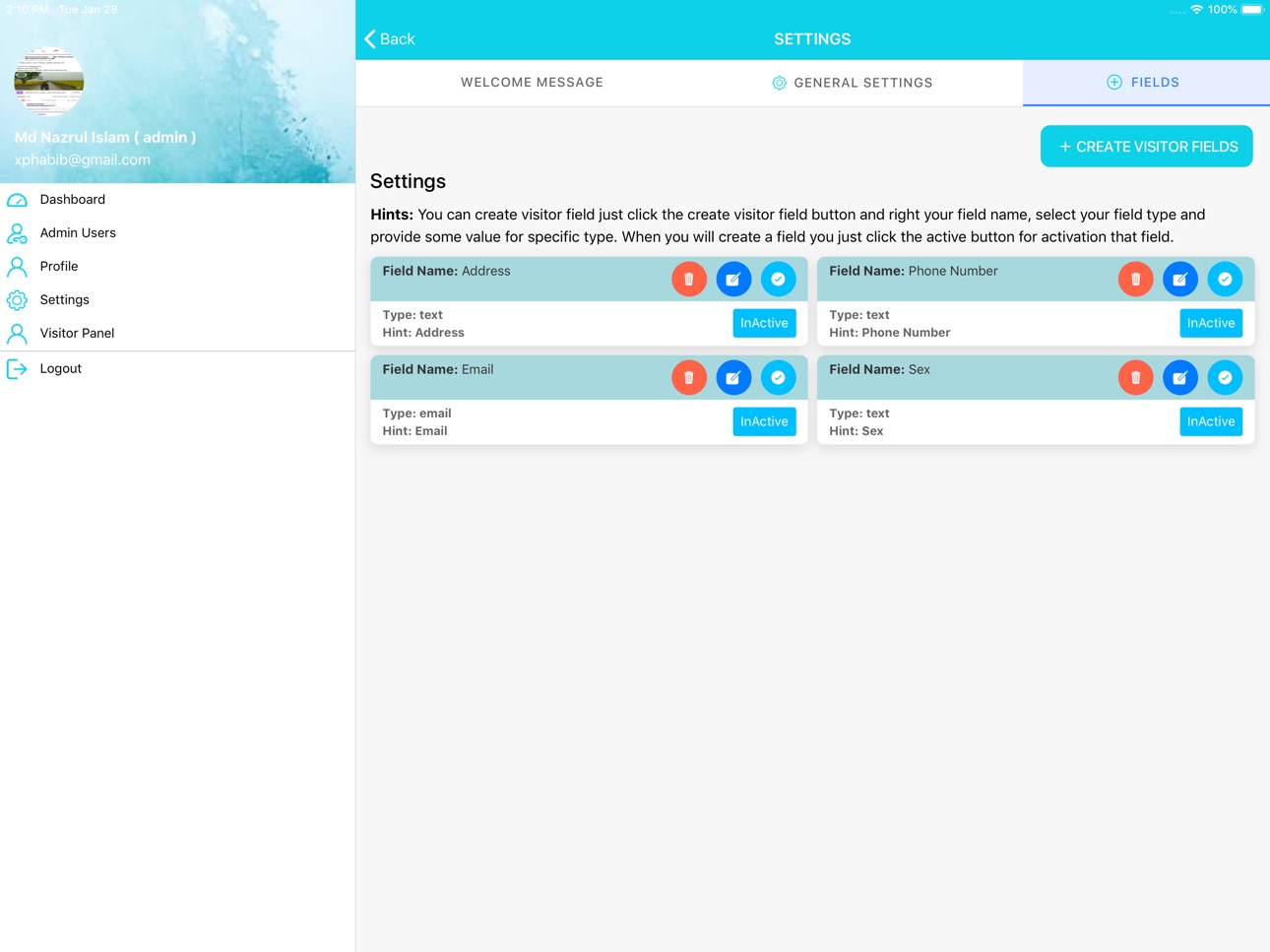 iPad screenshot